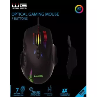 WG - Žičani gamerski miš WG1 / crni