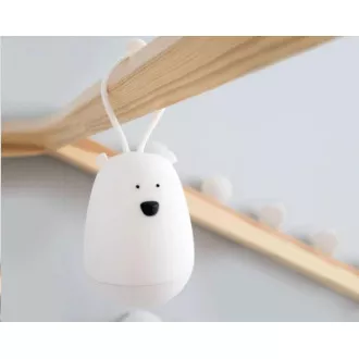 Rabbit & Friends Dječja svjetiljka s plišanim medvjedićem za vješanje