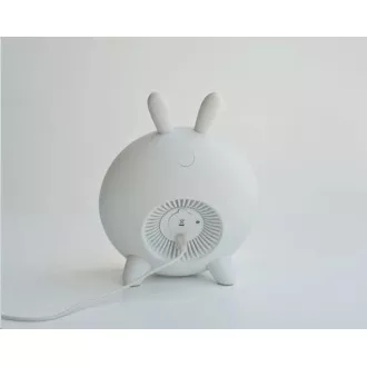 Dječja lampa s budilicom Zec i prijatelji | Bijela Dječja lampa s budilicom Zec i prijatelji | Bijela