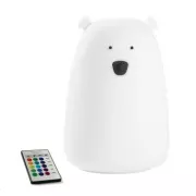 Rabbit & Friends Teddy bear lampa na dodir s kontrolom | Bijela