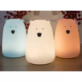 Rabbit & Friends Teddy bear lampa na dodir s kontrolom | Bijela