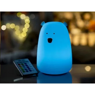 Rabbit & Friends Teddy bear lampa na dodir s kontrolom | Plava Rabbit & Friends Teddy bear lampa na dodir s kontrolom | Plava