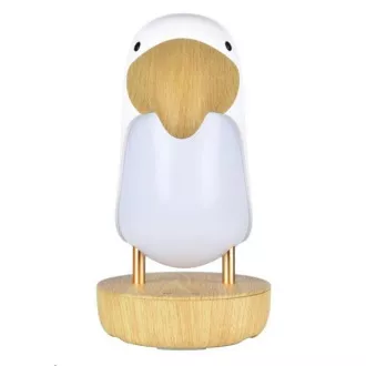 Rabbit & Friends Lamp ptica sa zvučnikom | Bijela