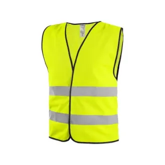 Reflektirajući prsluk GUSTAV, žuti, veličina 2XL / 3XL