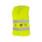 CXS TEDDY prsluk visoke vidljivosti, dječji, žuti, veličina XS