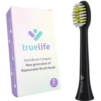 TrueLife SonicBrush Compact Heads Black Sensitive