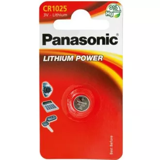 PANASONIC litijska baterija (gumb) CR-1025EL / 1B 3V (blister 1kom)