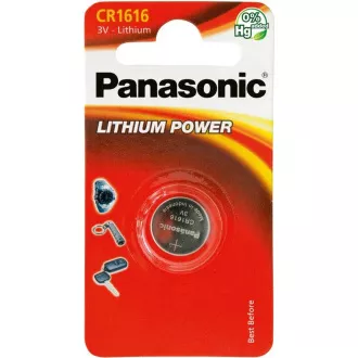 PANASONIC litijska baterija (gumb) CR-1616EL / 1B 3V (blister 1kom)