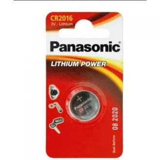 PANASONIC litijska baterija (gumb) CR-2016EL / 2B 3V (blister 2kom)