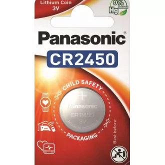 PANASONIC litijska baterija (gumb) CR-2450EL / 1B 3V (blister 1kom)