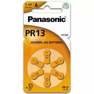 PANASONIC Cink-zračna baterija PR-13 (48) / 6LB AAA 1, 2V (Blister 6kom)