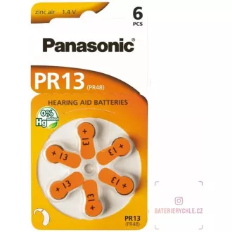 PANASONIC Cink-zračna baterija PR-13 (48) / 6LB AAA 1, 2V (Blister 6kom)