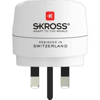 SKROSS UK putni adapter za korištenje u Velikoj Britaniji, tip G SKROSS UK putni adapter za korištenje u Velikoj Britaniji, tip G