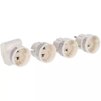 Putni adapter Solight, sklopivi, bijeli
