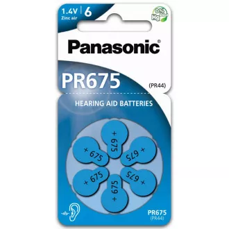 PANASONIC Cink-zračna baterija PR-675 (44) / 6LB AA 1, 2V (Blister 4kom)