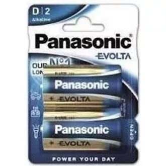 PANASONIC alkalne baterije EVOLTA Platinum LR20EGE / 2BP D 1.5V (blister 2kom)