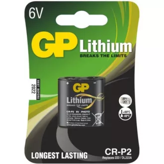 PANASONIC Lithium - FOTO baterija CR-P2L / 1BP 6V (blister - 1kom) PANASONIC Lithium - FOTO baterija CR-P2L / 1BP 6V (blister - 1kom)