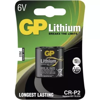 PANASONIC Lithium - FOTO baterija CR-P2L / 1BP 6V (blister - 1kom) PANASONIC Lithium - FOTO baterija CR-P2L / 1BP 6V (blister - 1kom)