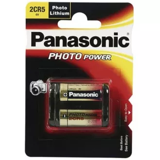 PANASONIC Lithium - FOTO baterija 2CR-5L / 1BP 6V (blister - 1kom) PANASONIC Lithium - FOTO baterija 2CR-5L / 1BP 6V (blister - 1kom)