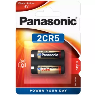 PANASONIC Lithium - FOTO baterija 2CR-5L / 1BP 6V (blister - 1kom) PANASONIC Lithium - FOTO baterija 2CR-5L / 1BP 6V (blister - 1kom)