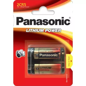 PANASONIC Lithium - FOTO baterija 2CR-5L / 1BP 6V (blister - 1kom) PANASONIC Lithium - FOTO baterija 2CR-5L / 1BP 6V (blister - 1kom)