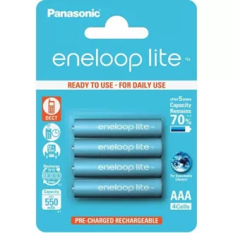 PANASONIC HR03 AAA 4LCCE/4BE ENELOOP LITE N, 550 mAh (Blister 4 kom) PANASONIC HR03 AAA 4LCCE/4BE ENELOOP LITE N, 550 mAh (Blister 4 kom)