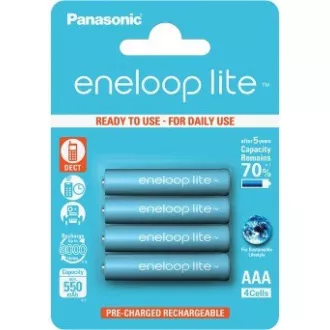 PANASONIC HR03 AAA 4LCCE/4BE ENELOOP LITE N, 550 mAh (Blister 4 kom) PANASONIC HR03 AAA 4LCCE/4BE ENELOOP LITE N, 550 mAh (Blister 4 kom)