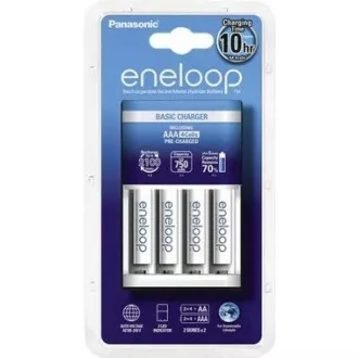 PANASONIC NAB. KJ51MCC04E 4xAAA ENELOOP N, 800 mAh za AA/AAA (Blister 4 kom + refil)