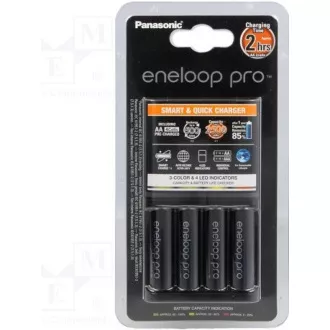 PANASONIC NAB. KJ55HCD40E 4xAA ENELOOP PRO N, 2500 mAh za AA/AAA (Blister 4 kom + refil)