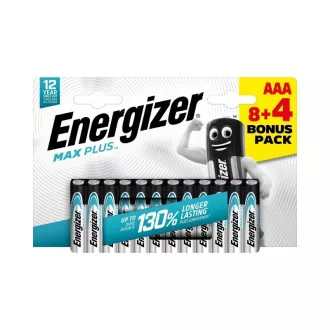 Energizer LR03/12 Max Plus AAA 8+4 gratis