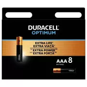 Duracell OPTIMUM AAA 2400 K8 pakiranje od 8 baterija