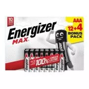 Energizer LR03/16 Max AAA 12+4 gratis