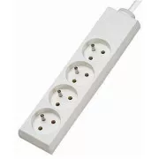 Konnoc DX-4F 3m kabel za napajanje s četiri utičnice
