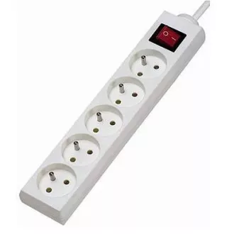 Konnoc DX-5FS produžni kabel s pet utičnica i prekidačem duljine 5 m