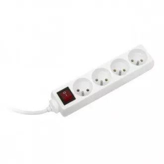 Konnoc DX-4FS produžni kabel s četiri utičnice i prekidačem duljine 2 m