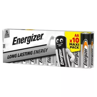 Energizer LR6/10 Everyday AA obiteljske alkalne baterije, pakiranje od 10 komada
