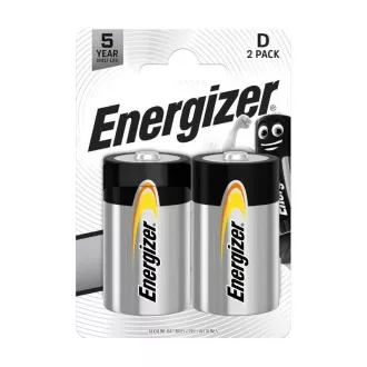 Energizer LR20/2 Everyday D velike jednoćelijske alkalne baterije, pakiranje od 2 komada