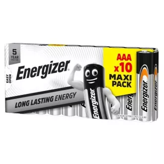 Energizer LR03/10 Alkalne baterije za svakodnevnu upotrebu, 10 komada, AAA