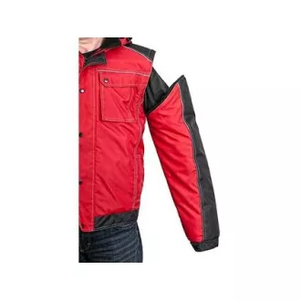 Jakna CXS IRVINE, zimska, muška, crveno-crna, veličina 2XL