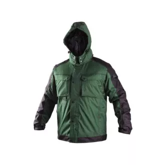 Jakna CXS IRVINE, zimska, muška, zeleno-crna, veličina 4XL Jakna CXS IRVINE, zimska, muška, zeleno-crna, veličina 4XL