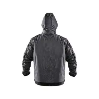 Jakna CXS IRVINE, zimska, muška, sivo-crna, veličina 2XL