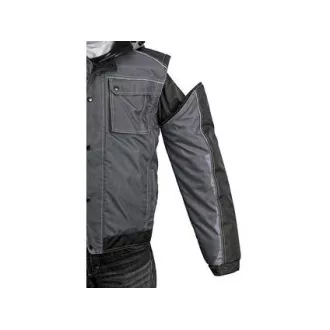 Jakna CXS IRVINE, zimska, muška, sivo-crna, veličina 2XL