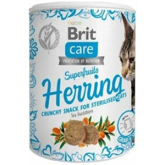 Brit Care Cat Snack Superfruits haringa 100 g