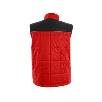 Zimski muški prsluk SEATTLE, crveno-crni, veličina 3XL