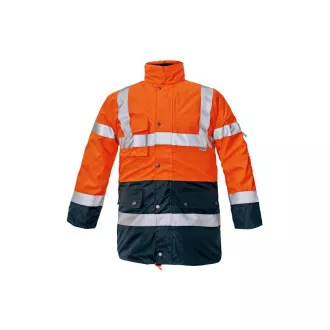 BI ROAD jakna HV narančasta / tamnoplava XL