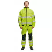 CLOVELLY pilotska jakna HV narančasta / tamnoplava L