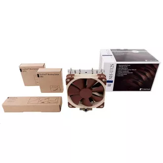 NOCTUA hladnjak za CPU NH-U12S, 1x 120 mm, LGA1851, AM5, smeđi/srebrni