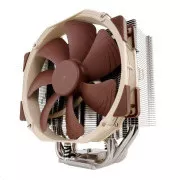 NOCTUA hladnjak za CPU NH-U14S, 1x 140 mm, LGA1851, AM5, smeđi/srebrni