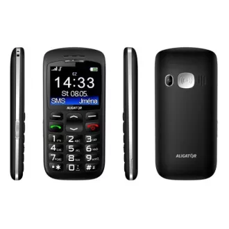 Aligator A670 Senior, crni + stalak za punjenje Aligator A670 Senior, crni + stalak za punjenje