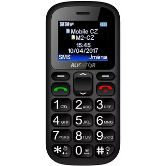 Aligator A321 Senior Dual SIM, sivo-crni + postolje za punjenje Aligator A321 Senior Dual SIM, sivo-crni + postolje za punjenje